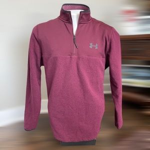 Under Armour Coldgear Mock Neck Half Zip Pullover